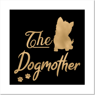 Westie Dogmother, West Highland White Terrier Posters and Art